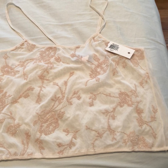 NWT beaded Carol Malony Camisole - Picture 1 of 6